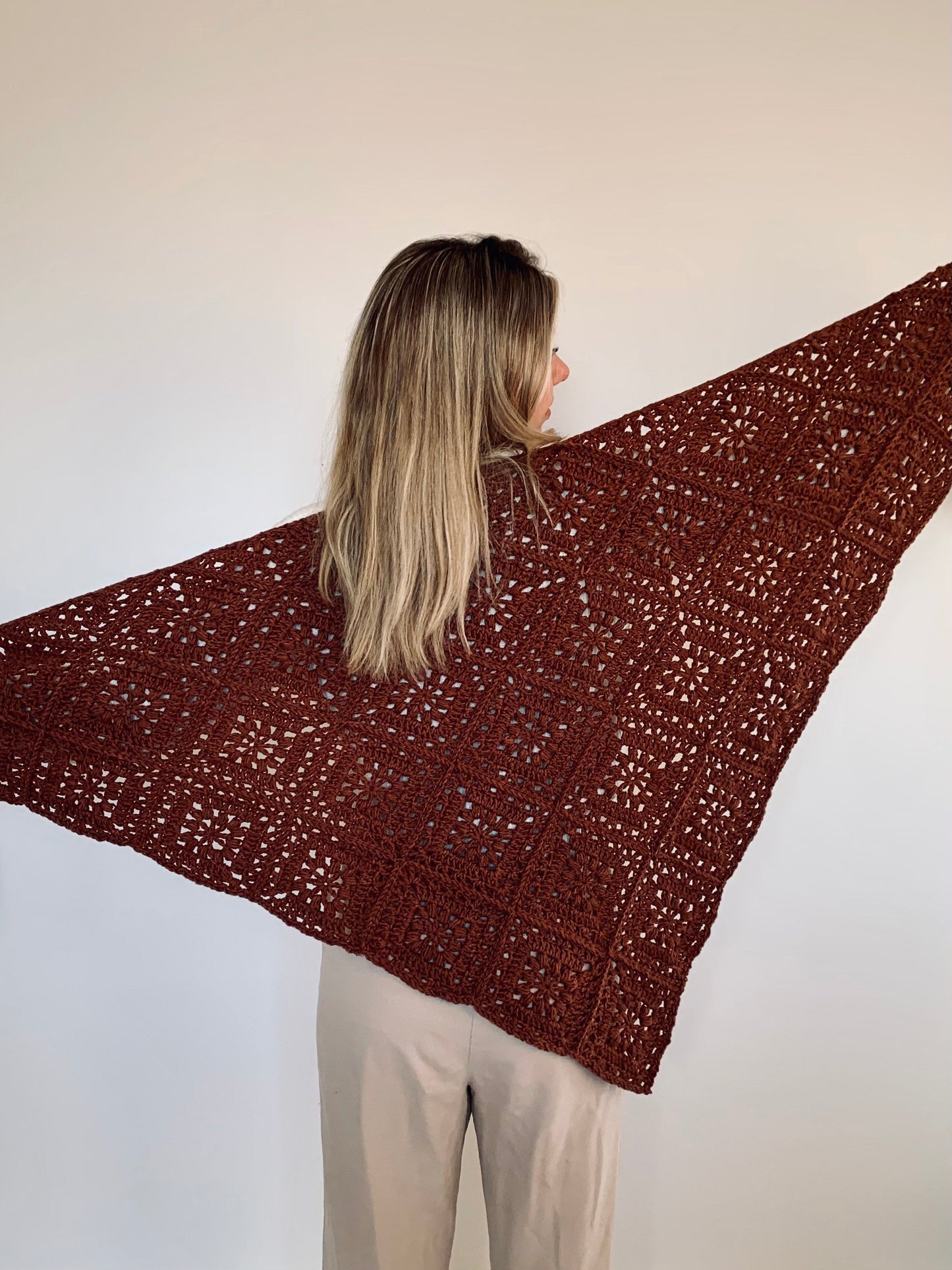 Crochet Kit - Tulip Square Shawl