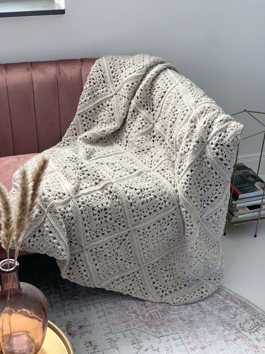 Crochet Kit - Tulip Square Throw