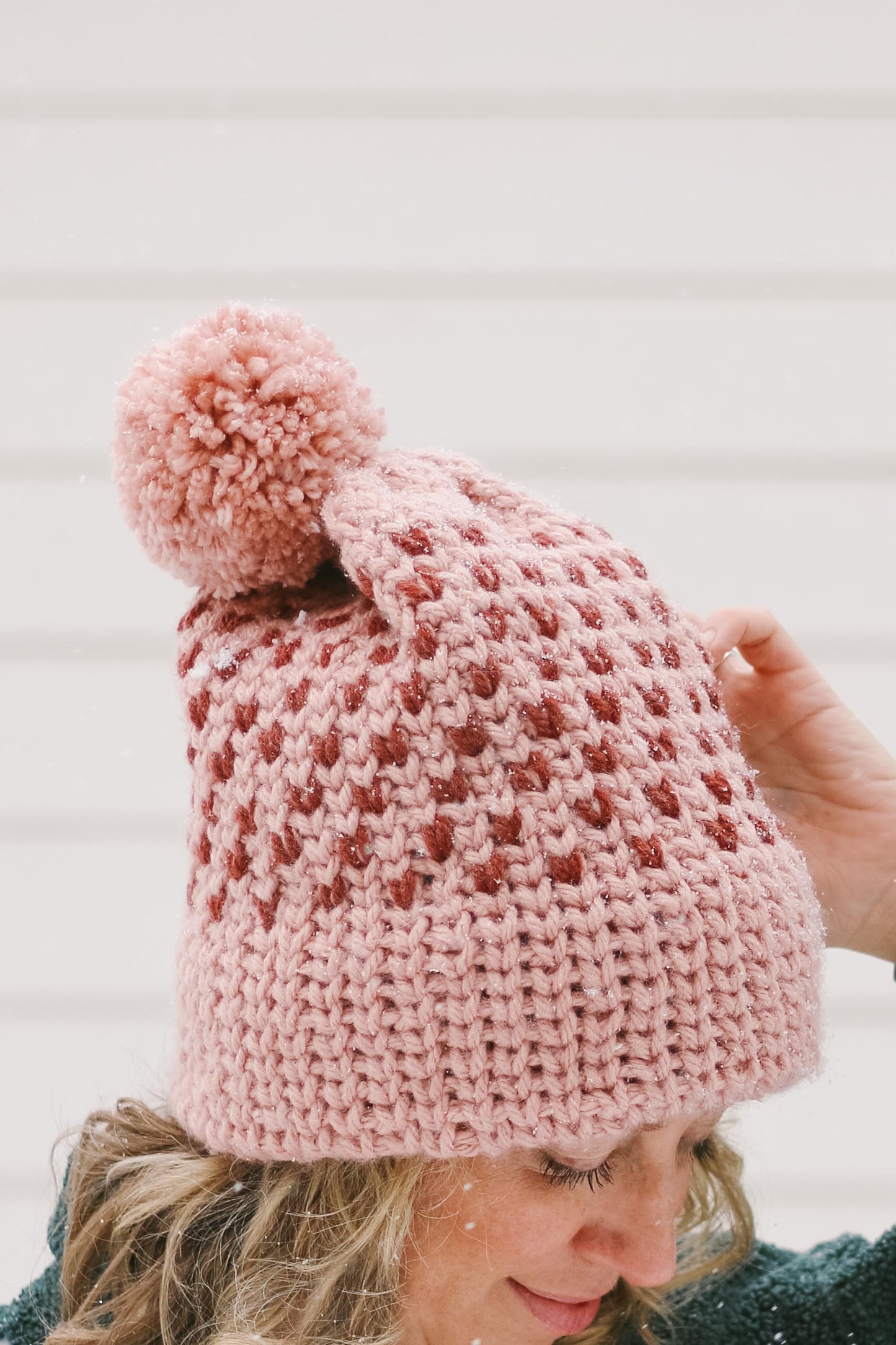 Crochet Kit - Faux "Knit" Beanie + Mittens