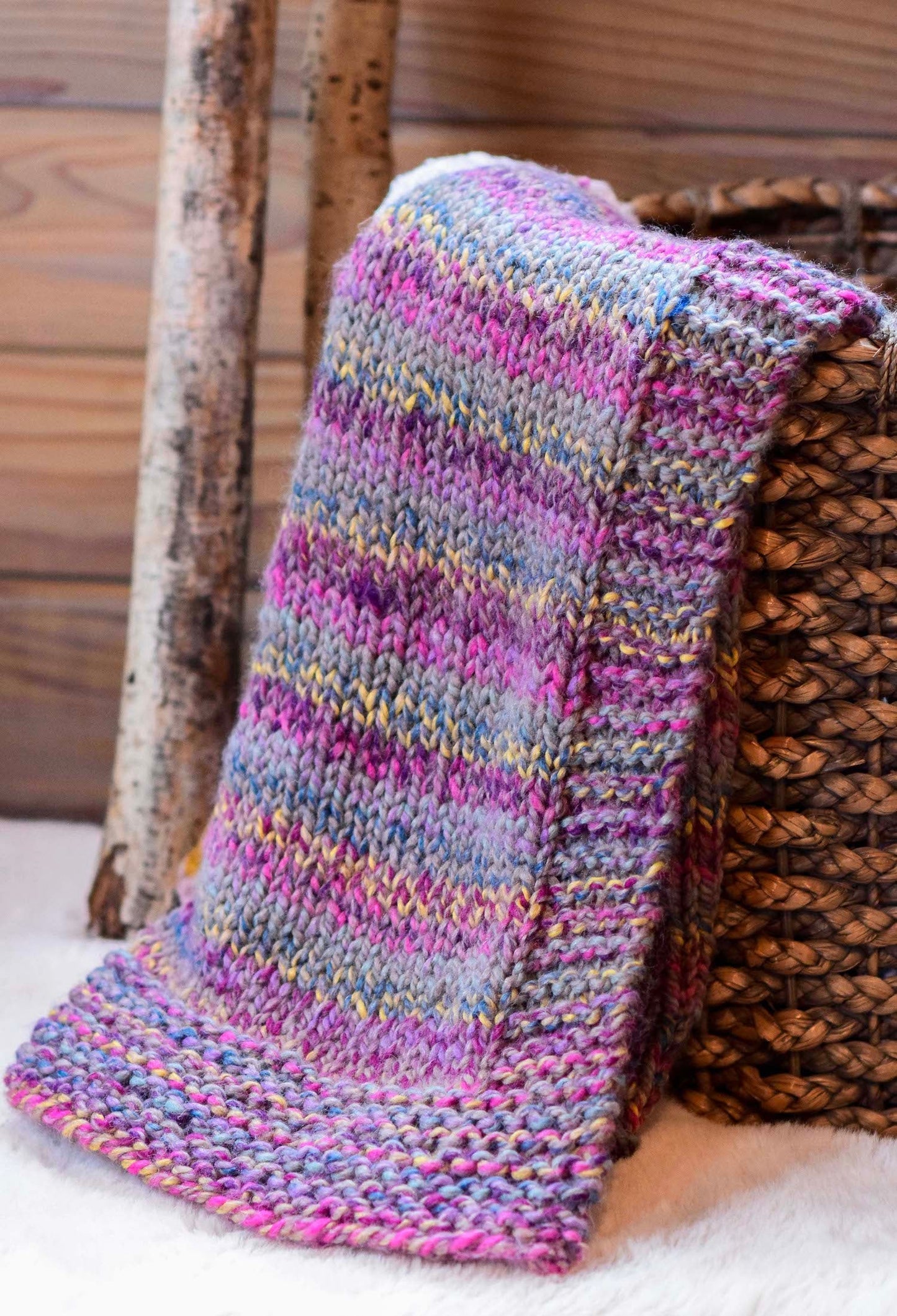 Knit Kit - Timberland Tweed Throw