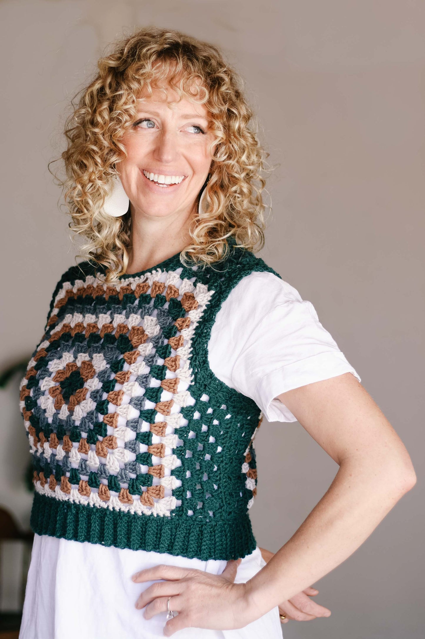 Crochet Kit - Renewal Granny Square Vest