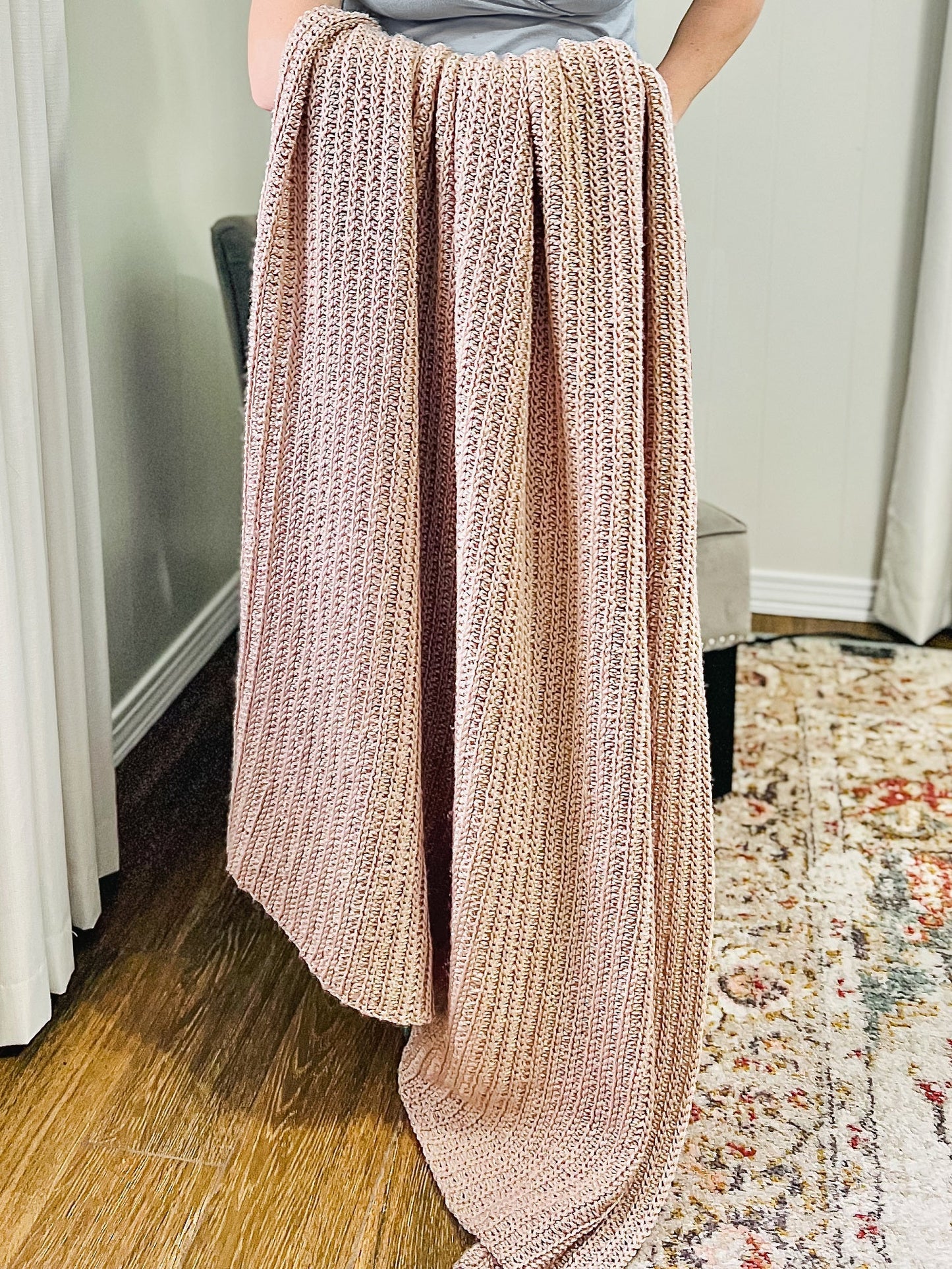 Crochet Kit - Braided Blanket