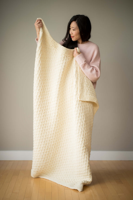Knit Kit - Chunky Dotty Blanket