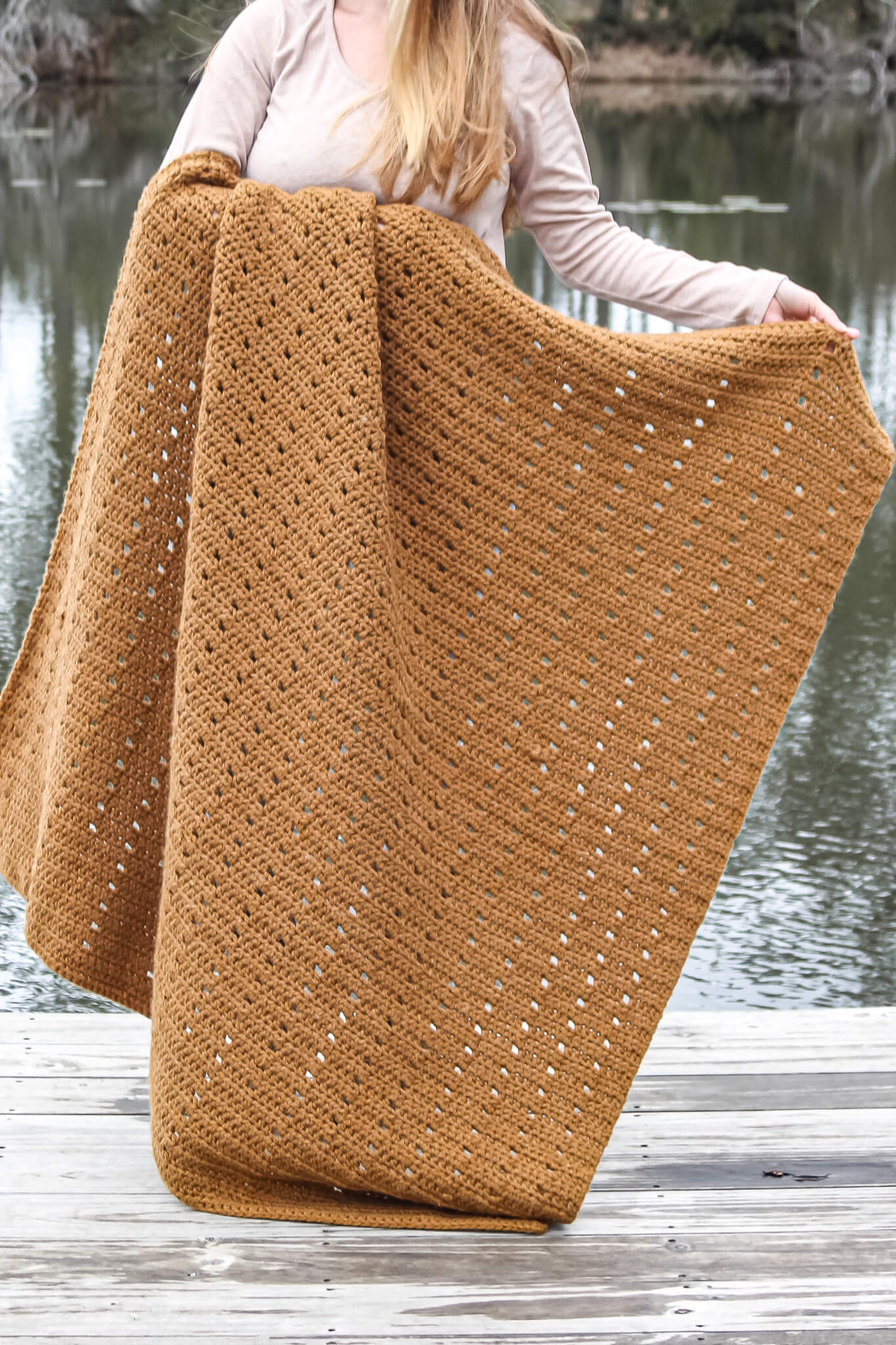 Crochet Kit - Peek a Boo Blanket