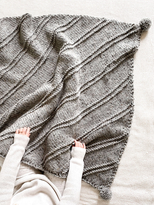 Knit Kit - Crossways Throw