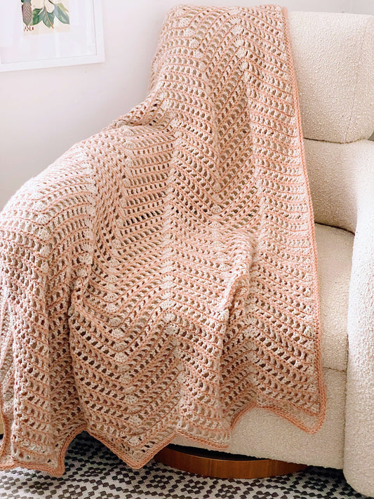 Crochet Kit - Chev Throw