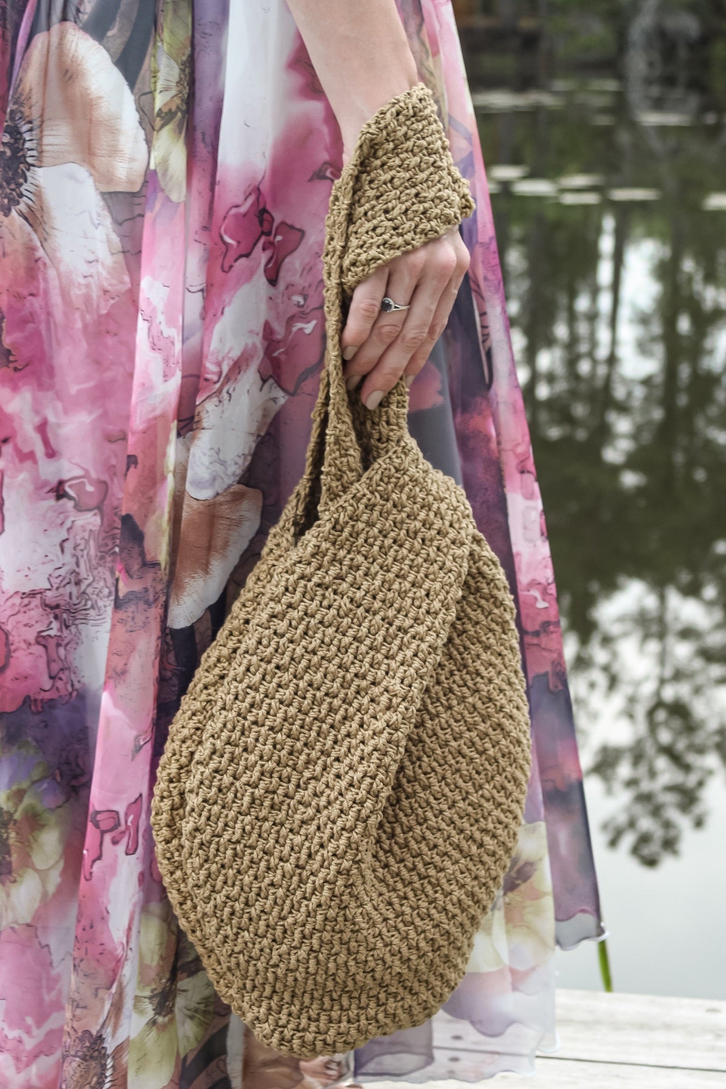 Crochet Kit - Modern Knot Bag