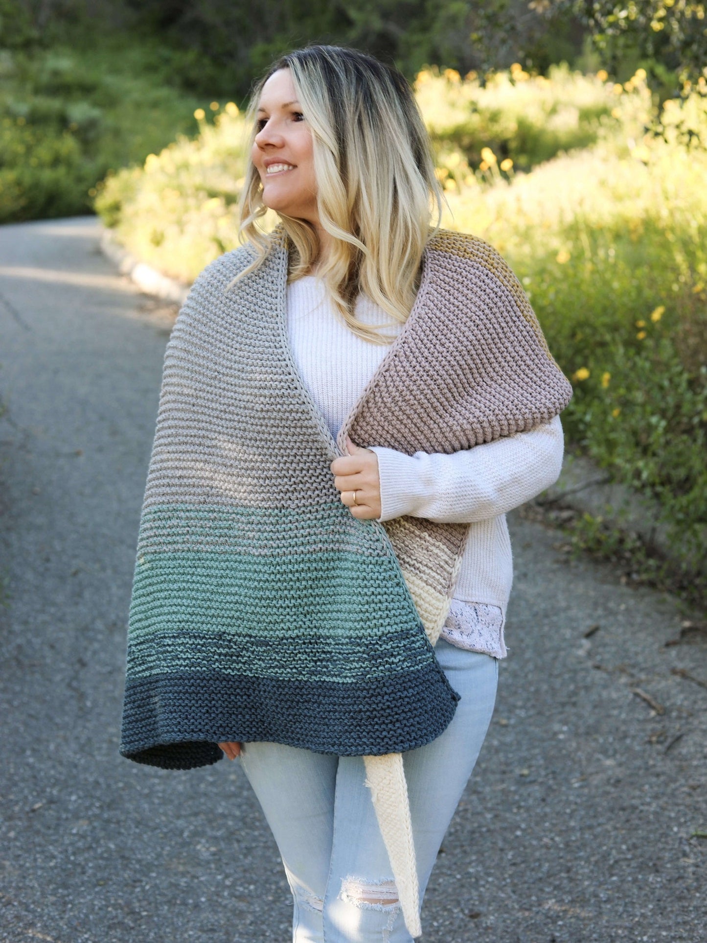 Knit Kit - Fade Into You Shawl