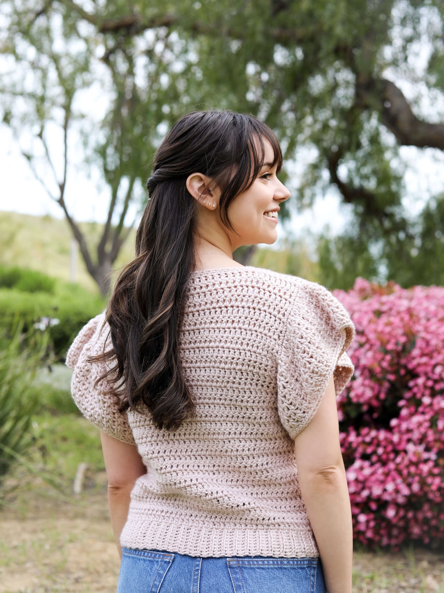 Crochet Kit - Dc Flutter Tee