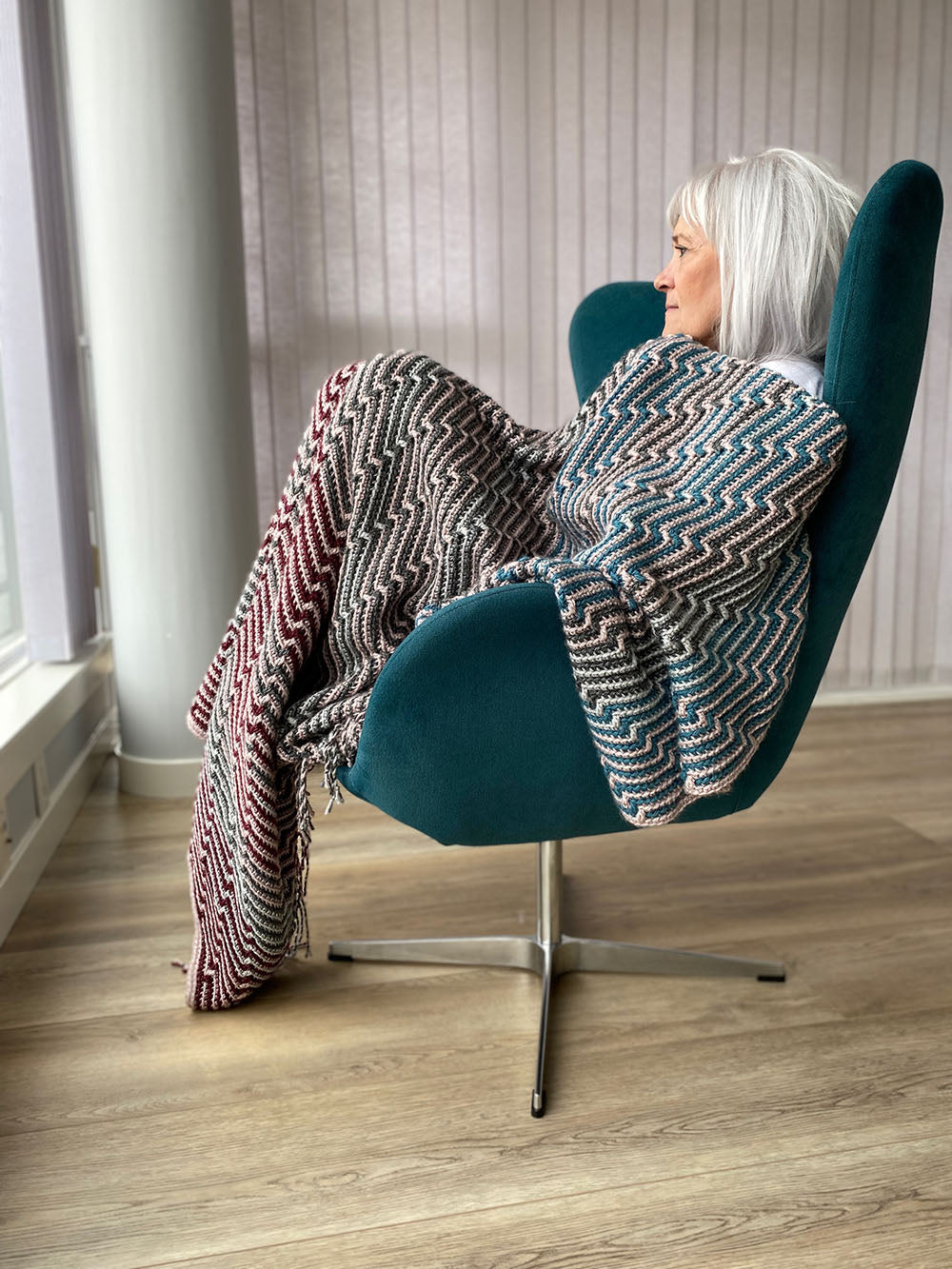 Crochet Kit - The Seasons Mosaic Throw
