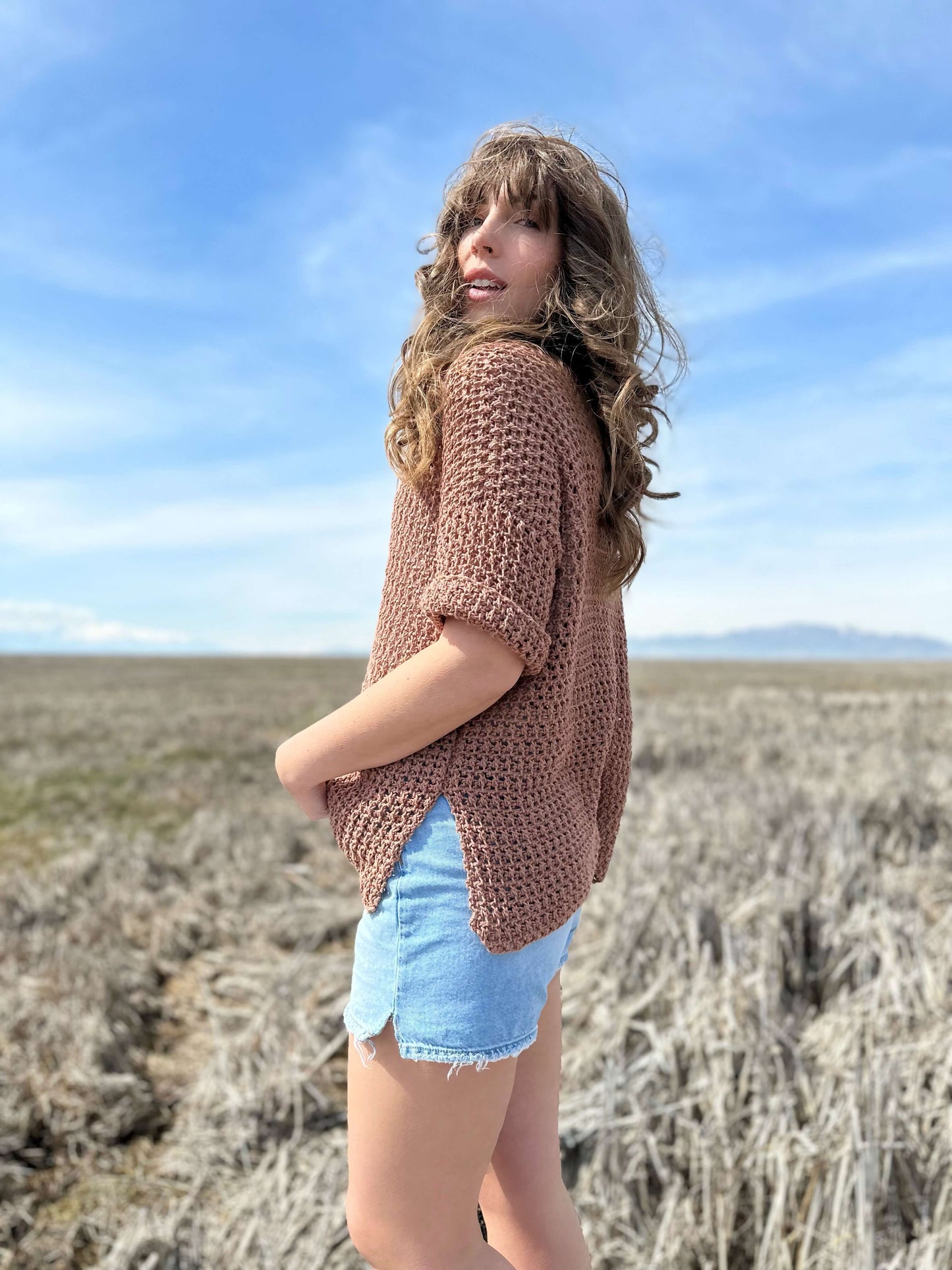 Crochet Kit - Poppy Pullover