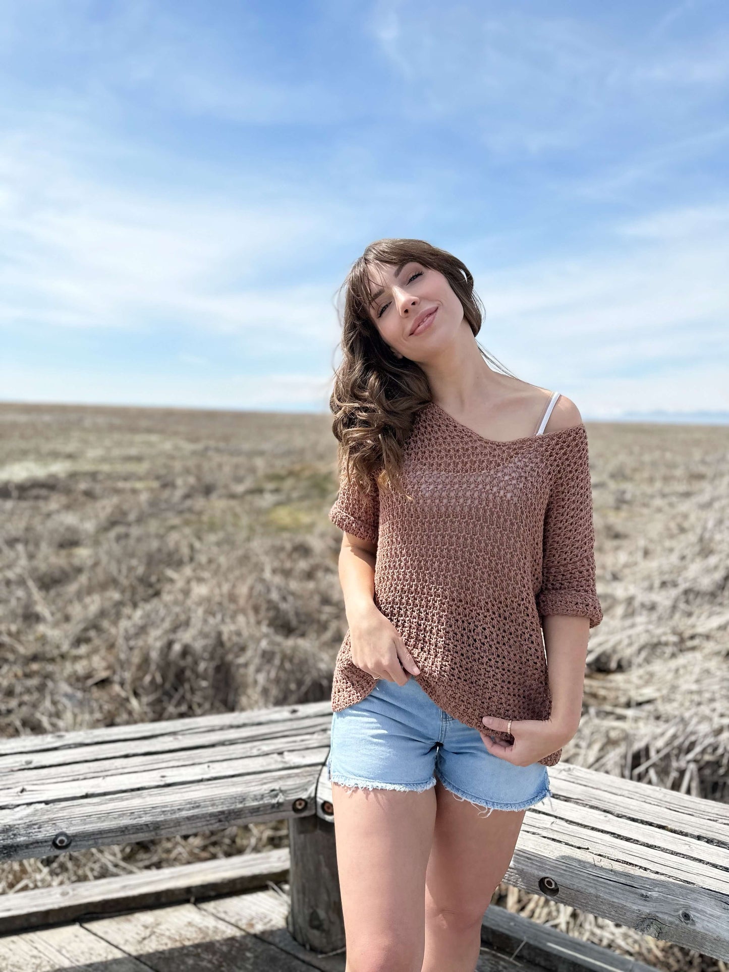 Crochet Kit - Poppy Pullover