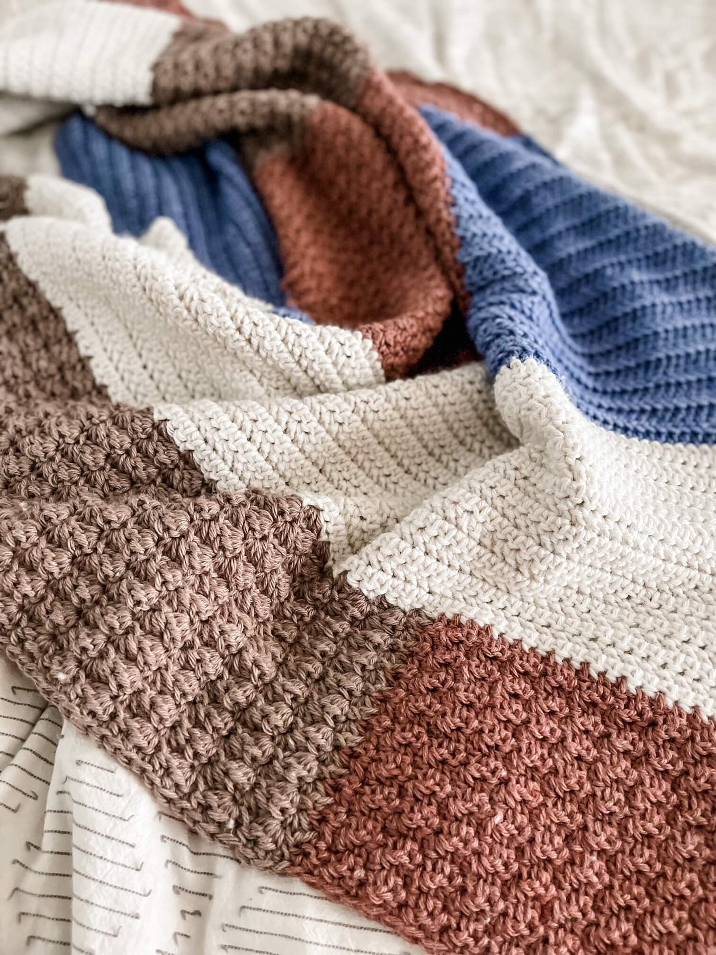 Crochet Kit - Geometry Throw