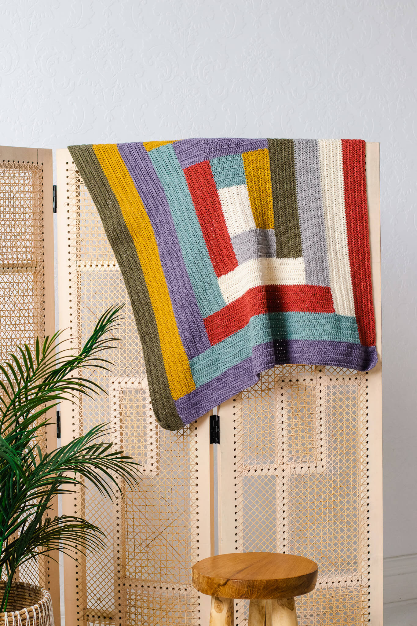Crochet Kit - Wonder Block Baby Blanket