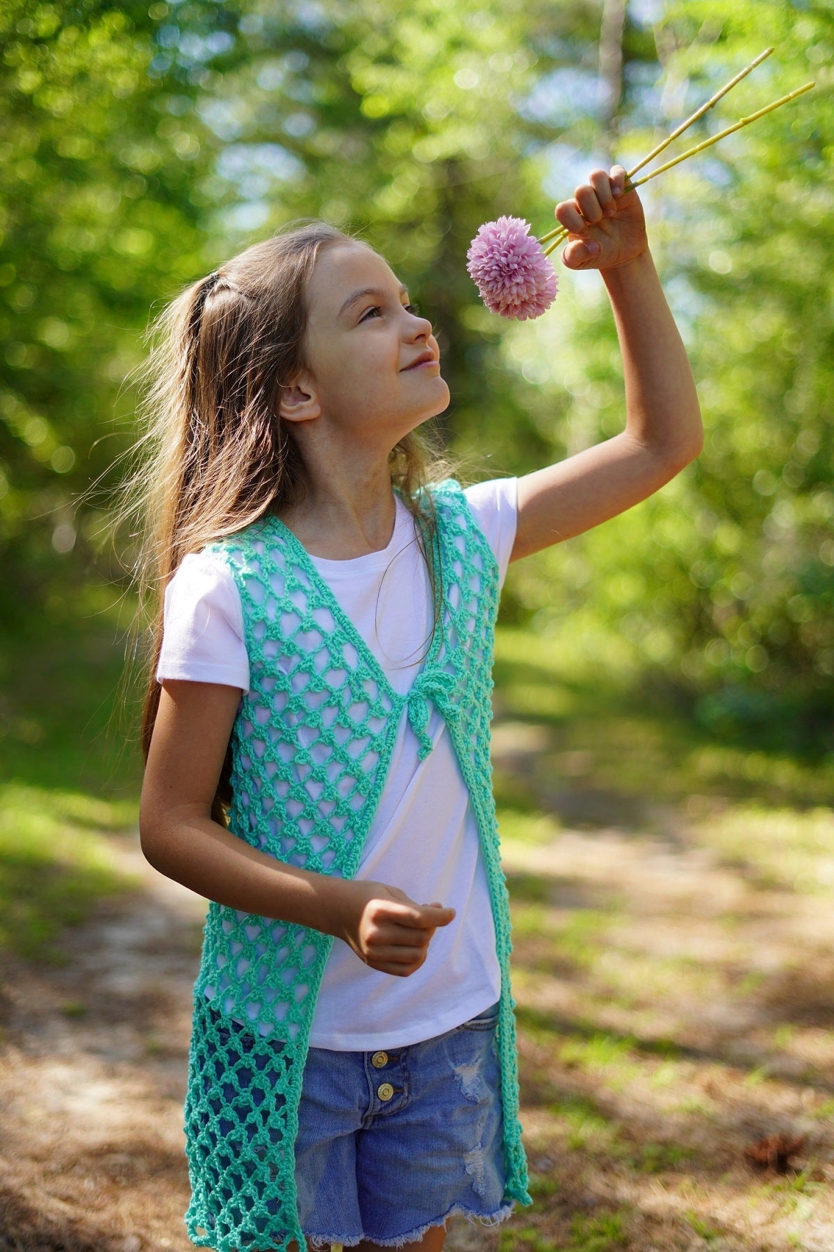 Crochet Kit - Diamond's In The Sky Cardigan - Child