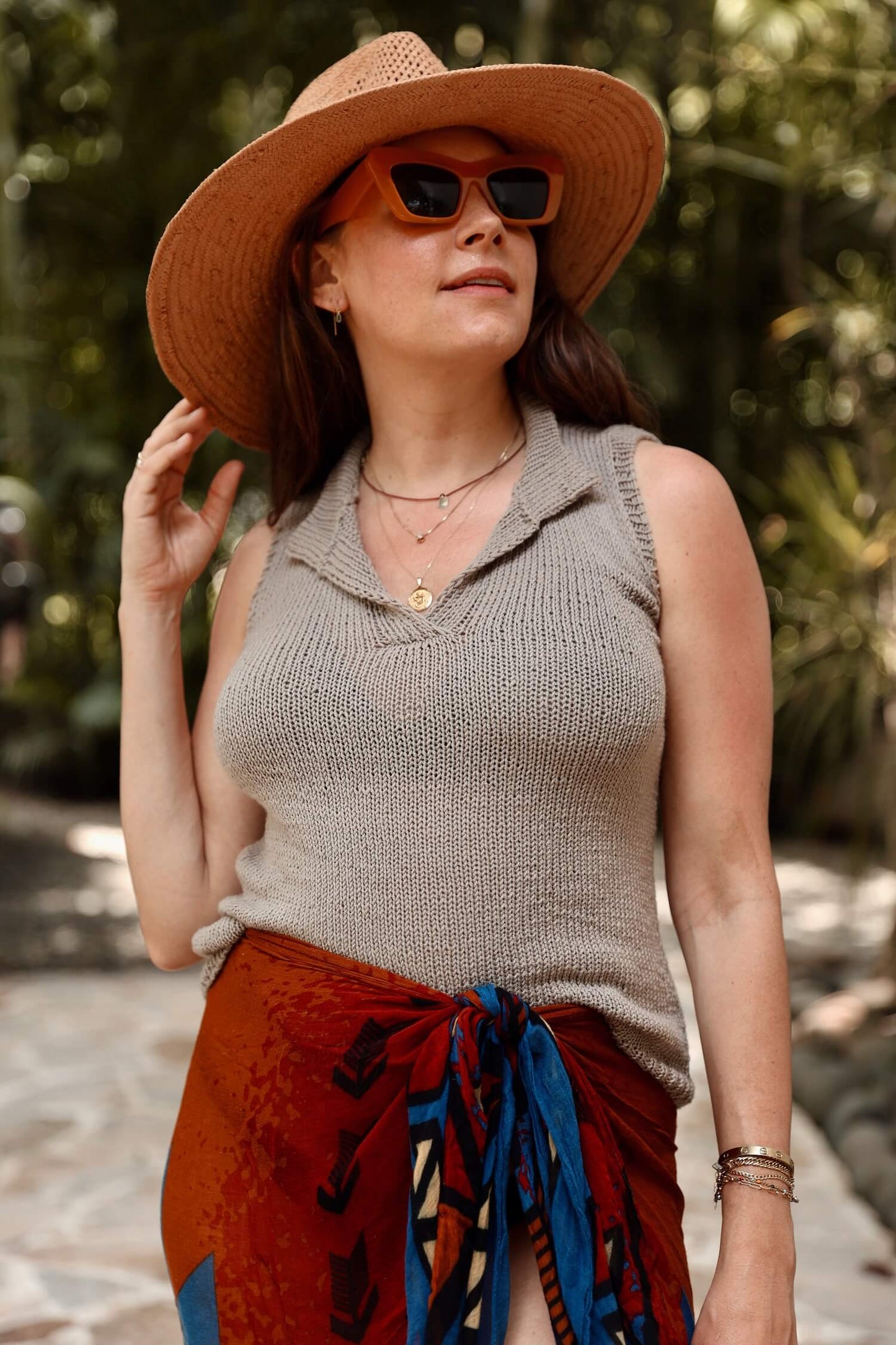 Knit Kit - Lavagna Polo Tank