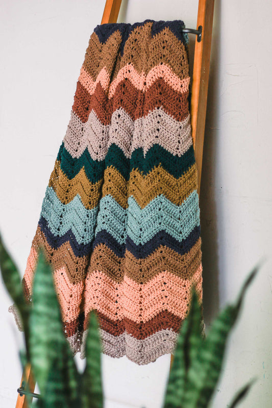 Crochet Kit - Sandstone Shadows Blanket