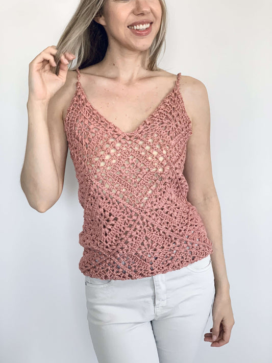 Crochet Kit - Tulip Square Tank Top
