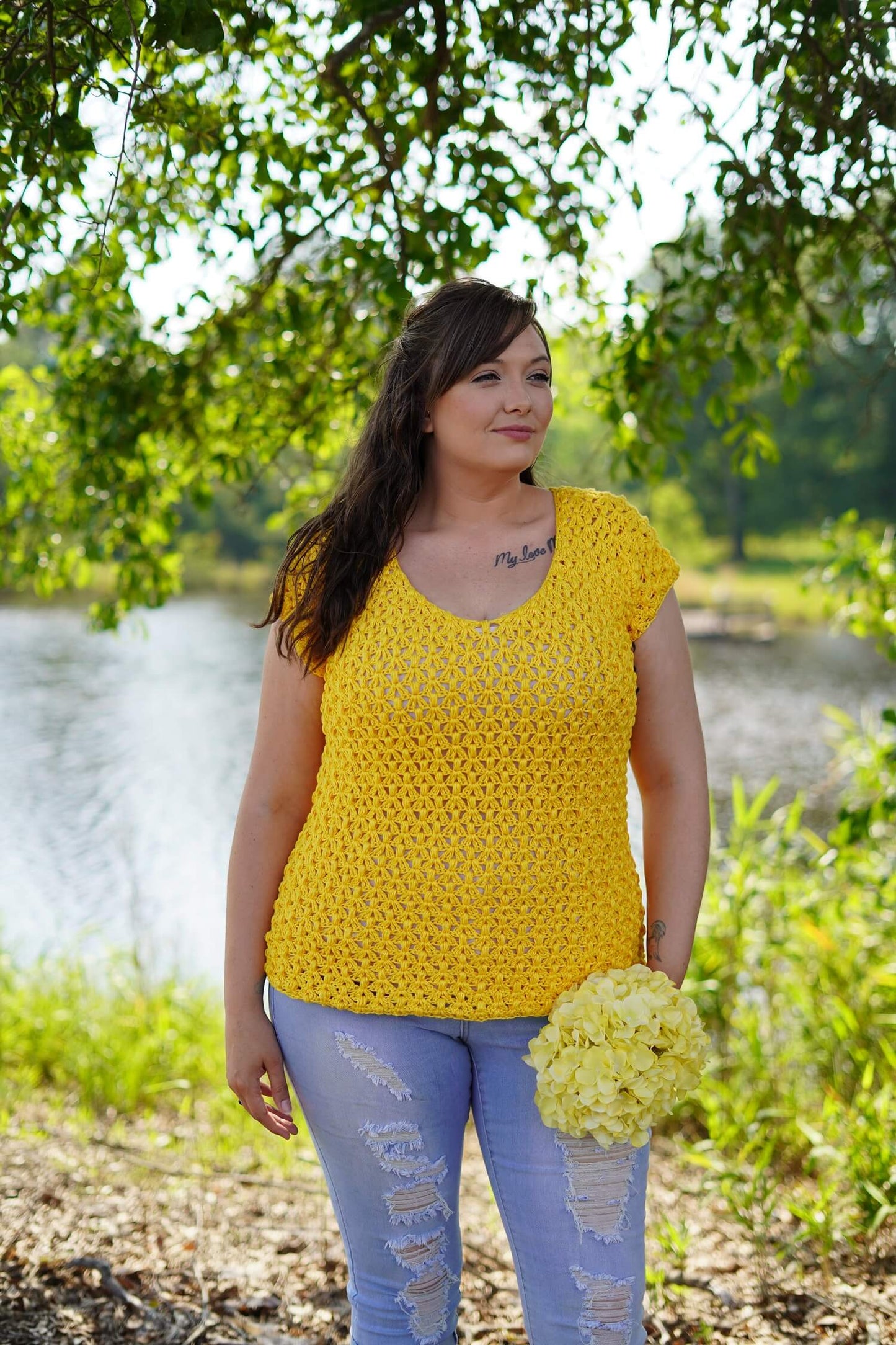 Crochet Kit - Spring Blossom Blouse