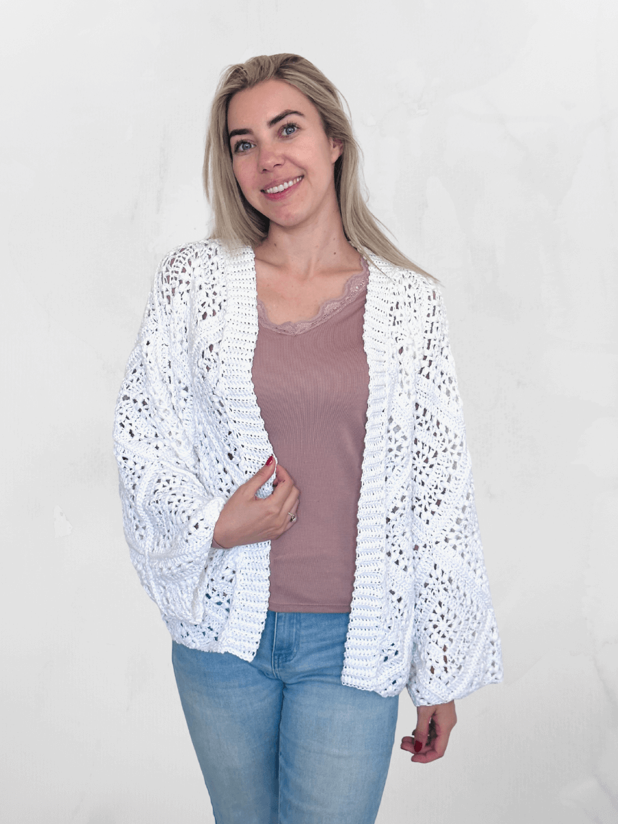 Crochet Kit - Tulip Square Boho Cardi