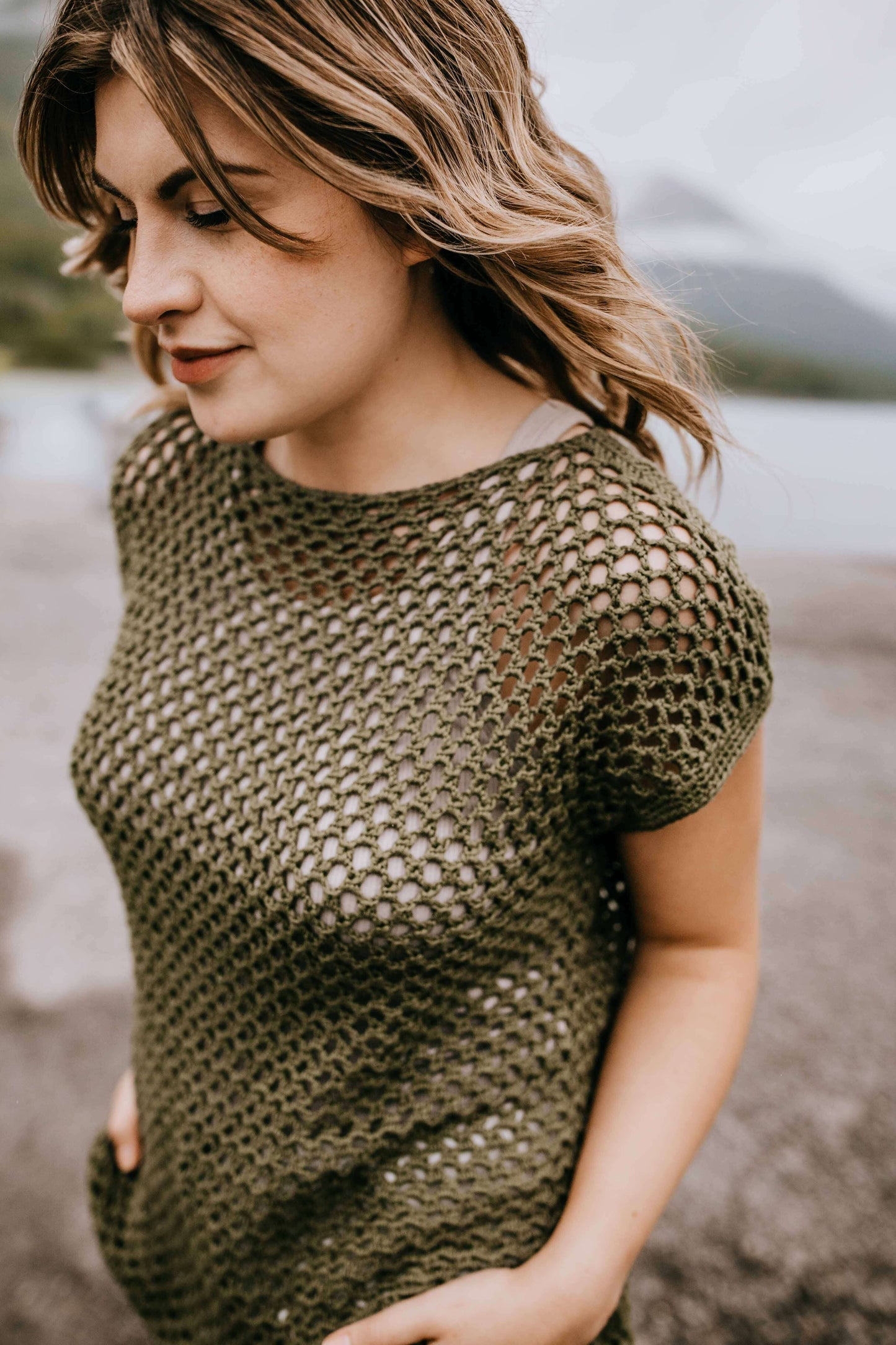 Crochet Kit - Summer Crochet Mesh Top