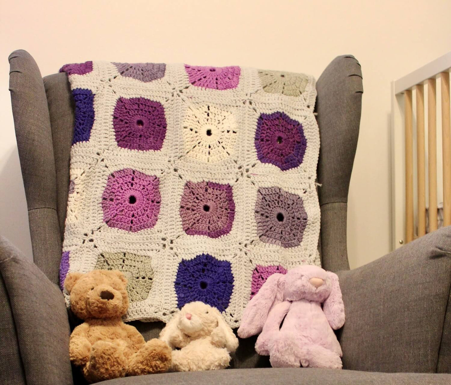 Crochet Kit - Wildflower Baby Blanket