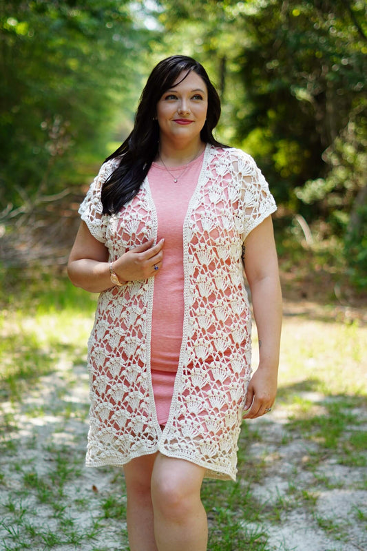 Crochet Kit - Royal Ruana