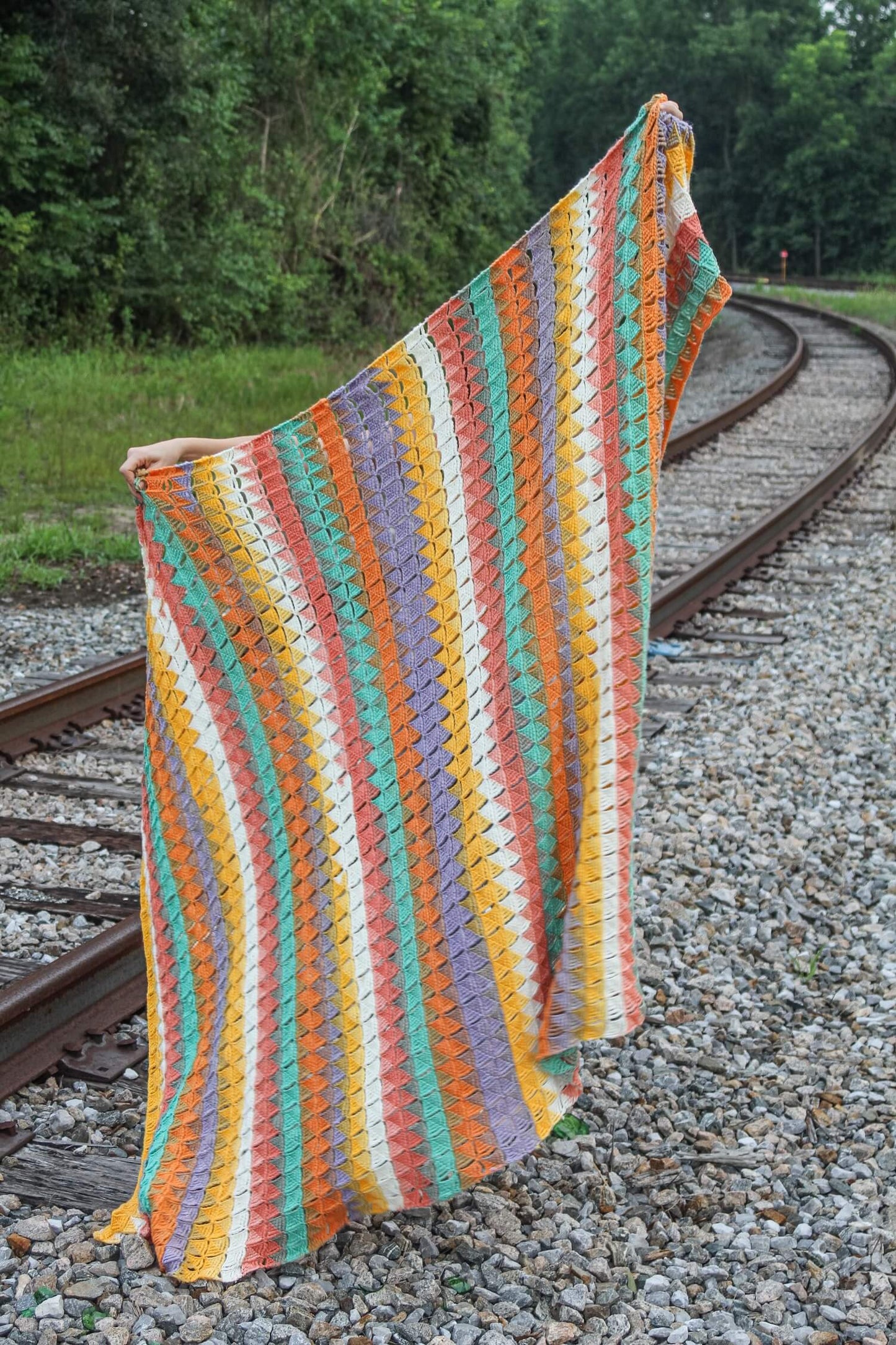 Crochet Kit - Mandala Mosaic Blanket
