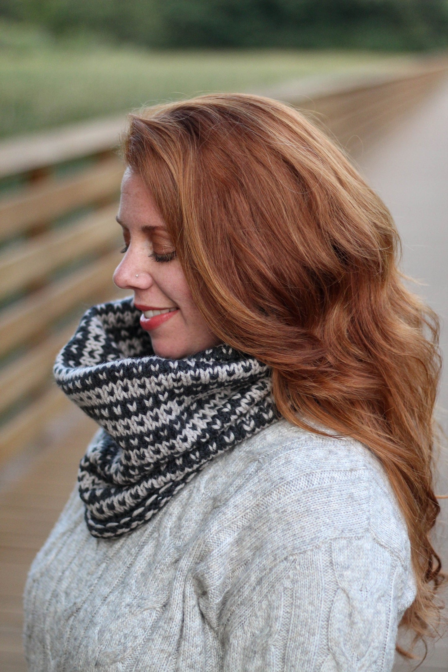 Knit Kit - Haddington Cowl