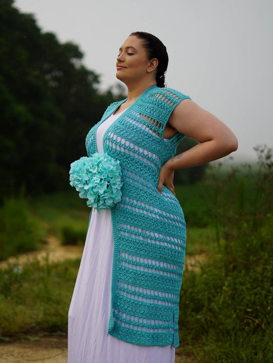 Crochet Kit - Rosebud Dreamer Cardi
