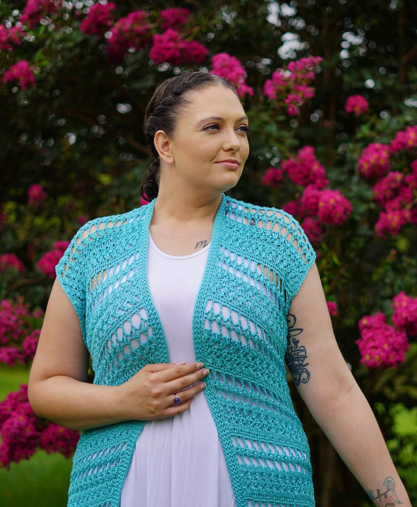 Crochet Kit - Rosebud Dreamer Cardi