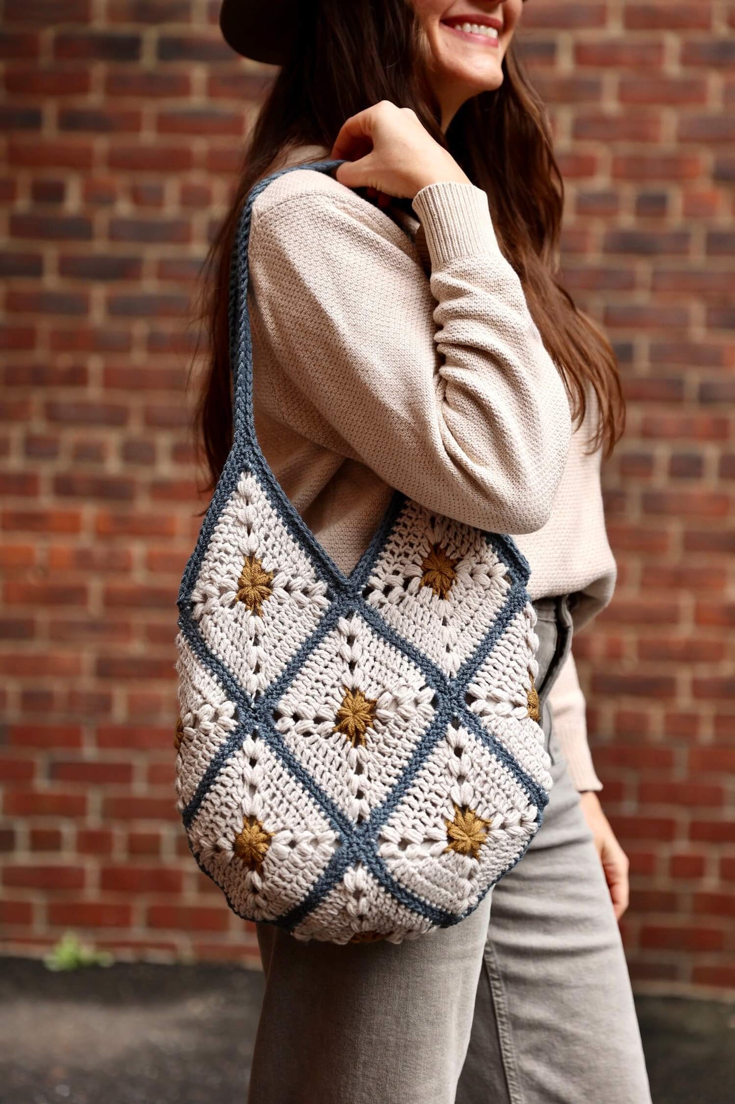 Crochet Kit - Harlow Market Tote