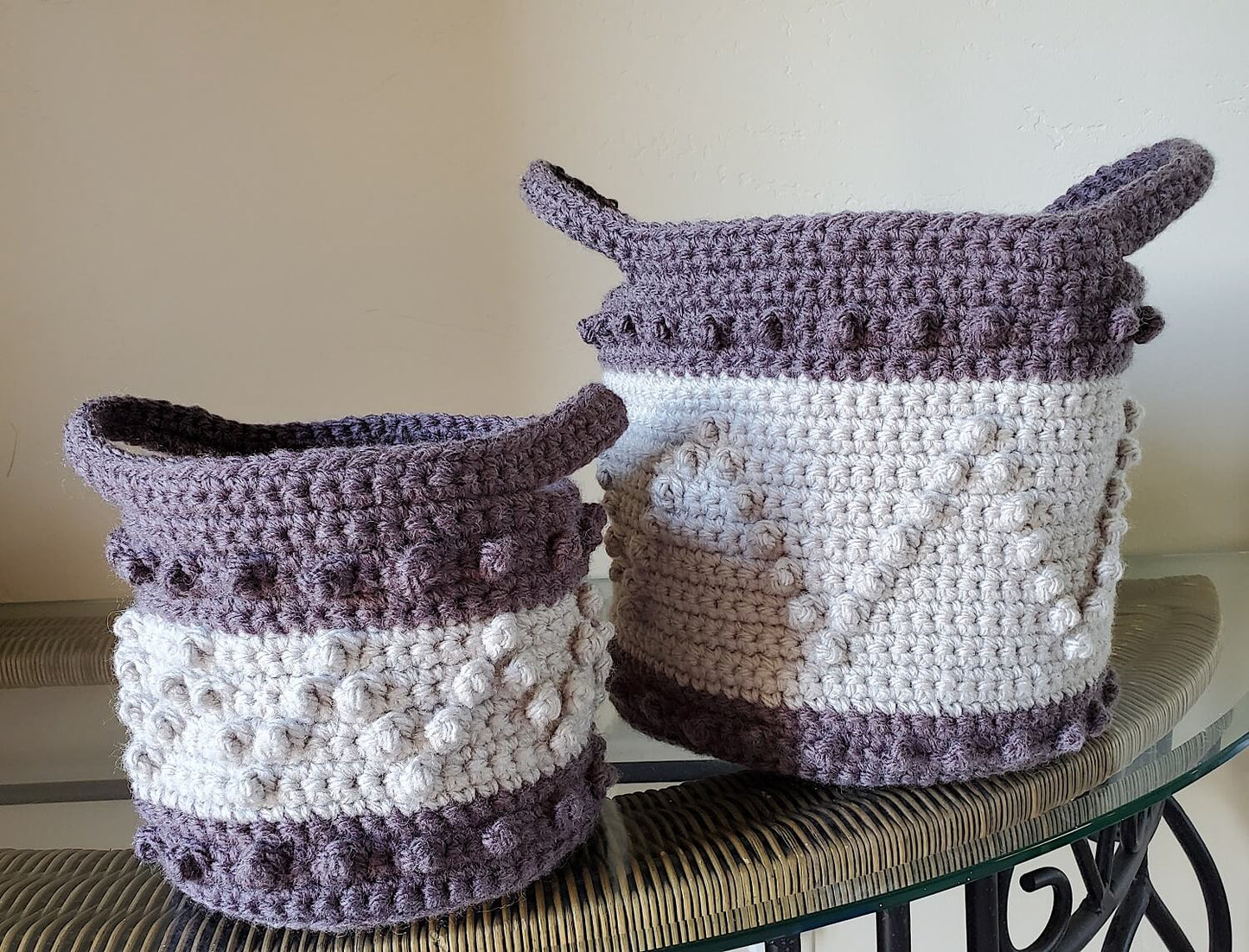 Crochet Kit - Berry Stitch Baskets