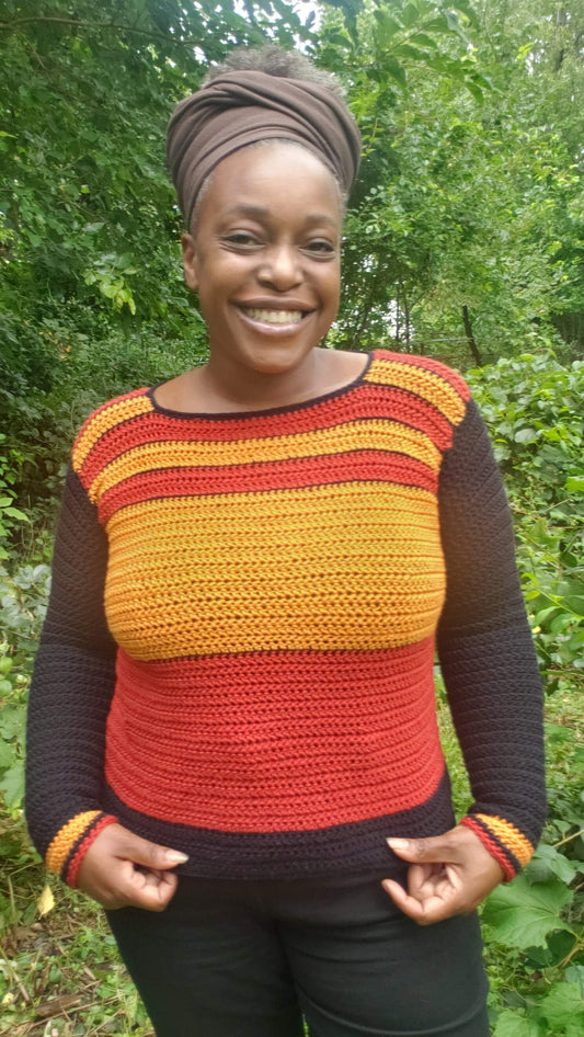 Crochet Kit - Festivity Sweater