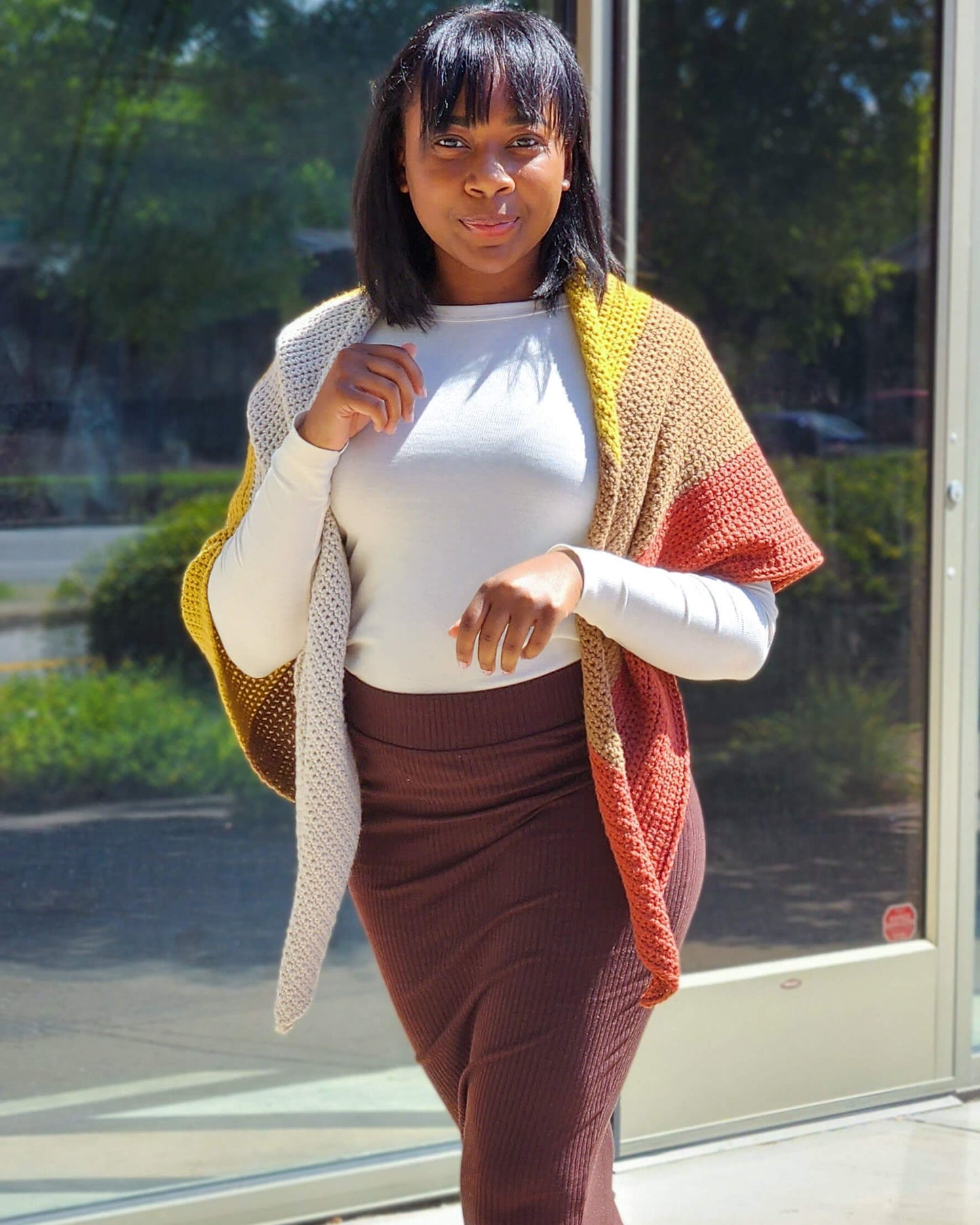 Crochet Kit - Seventh Ave Shawl