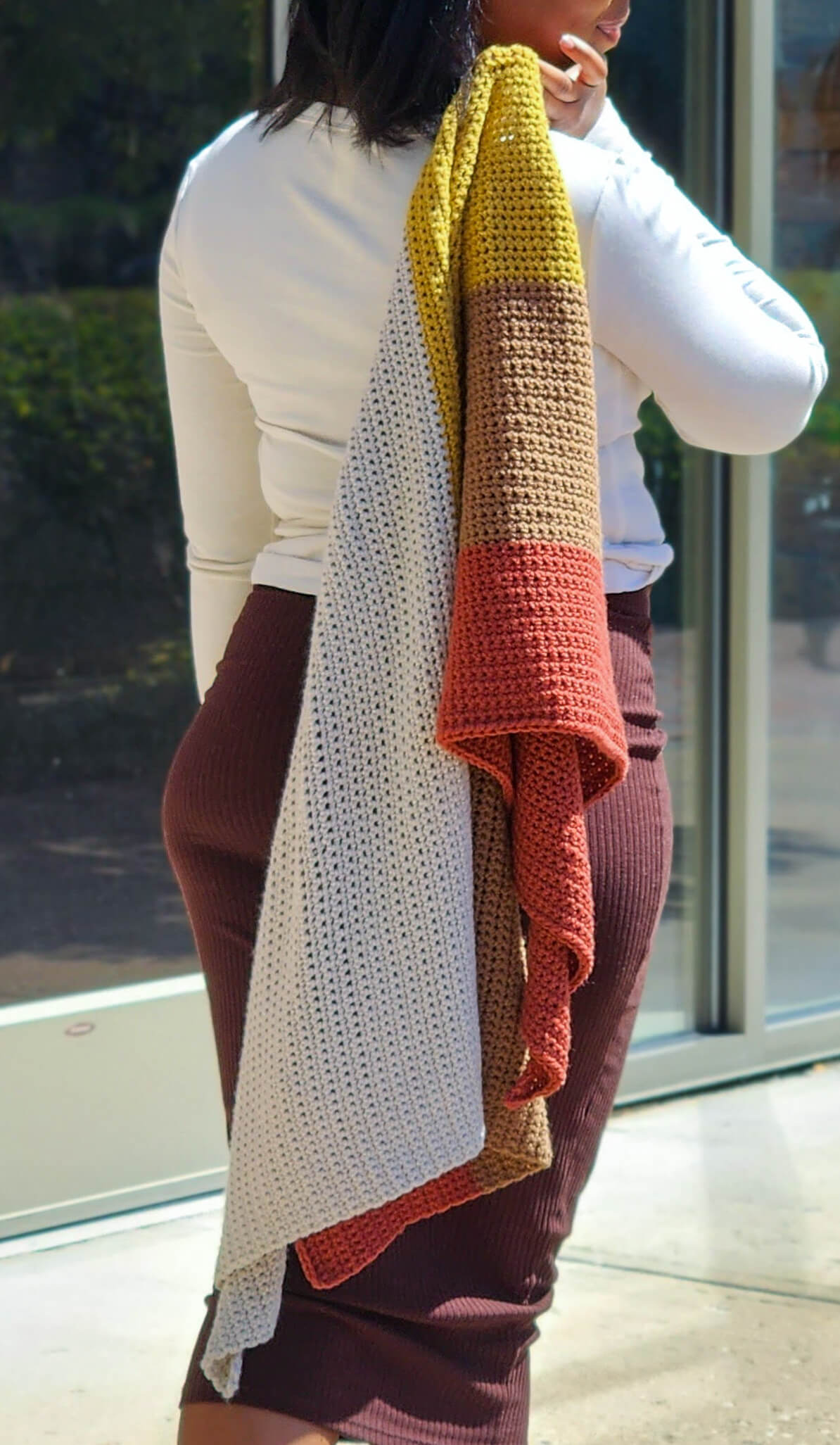 Crochet Kit - Seventh Ave Shawl