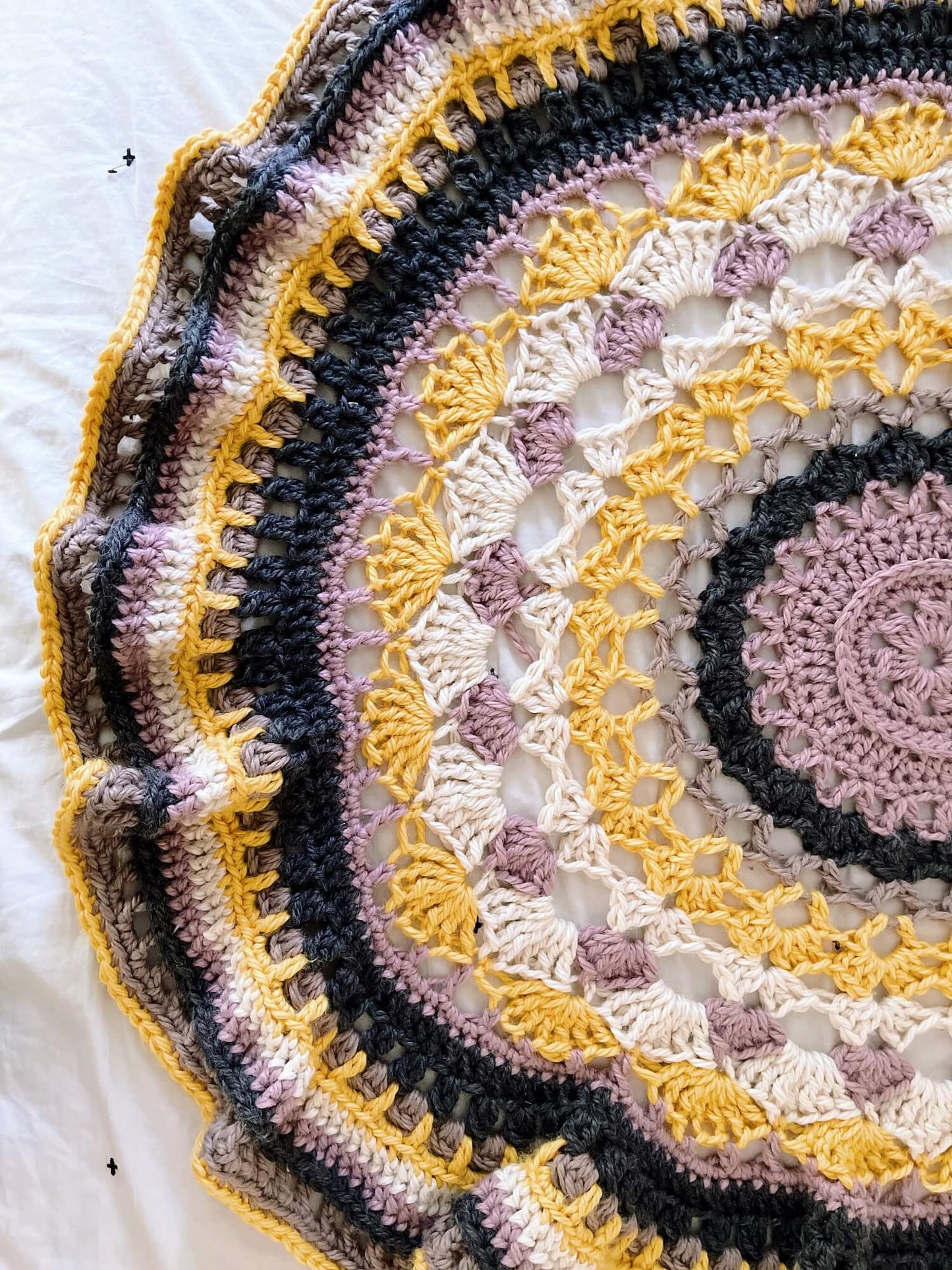Crochet Kit - Harvest Bloom Mandala