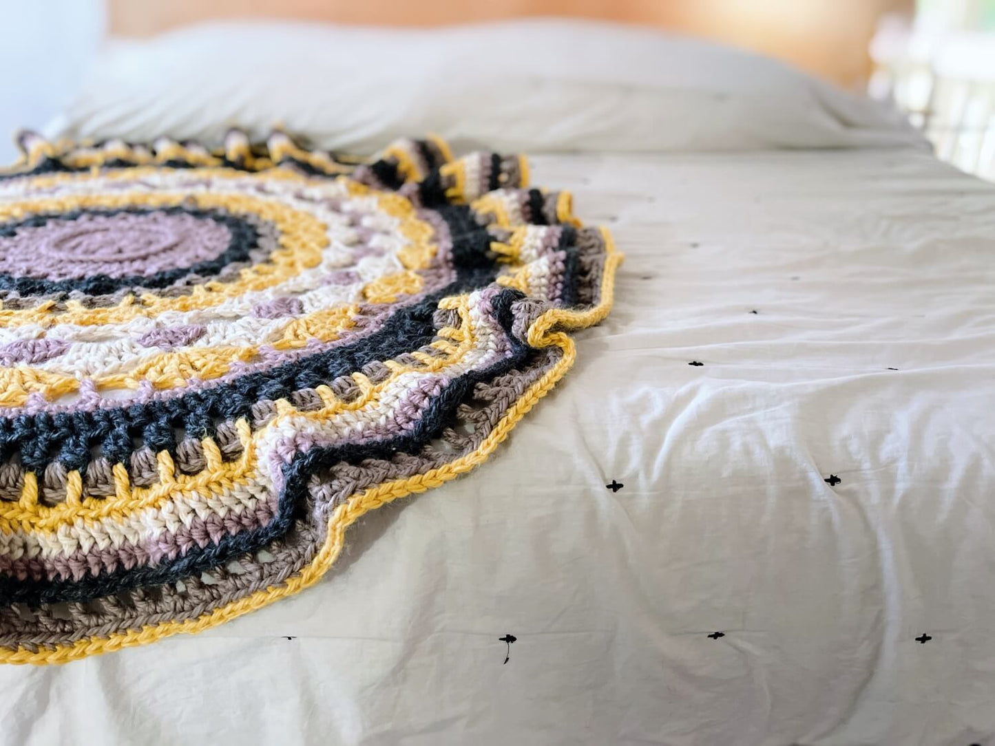 Crochet Kit - Harvest Bloom Mandala