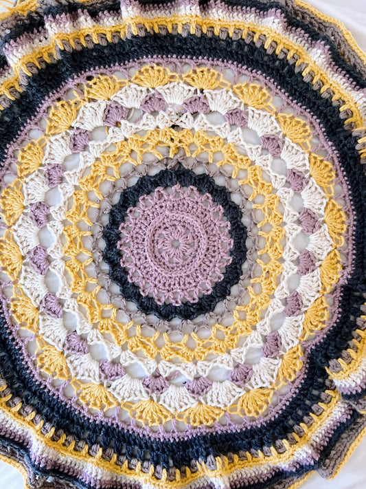 Crochet Kit - Harvest Bloom Mandala