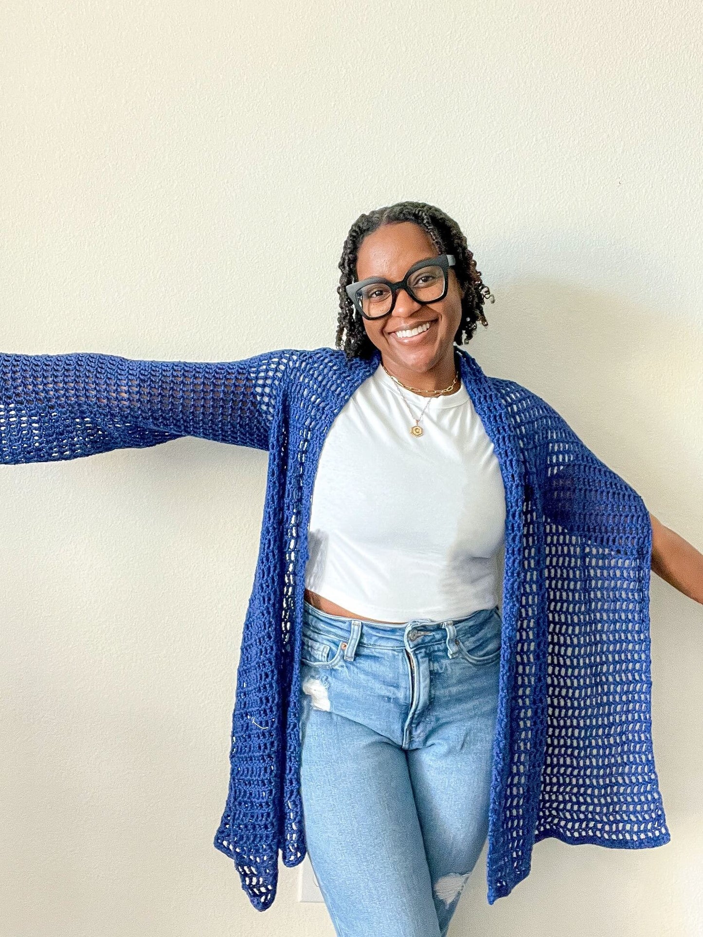 Crochet Kit - Half Wrap Fall Shawl