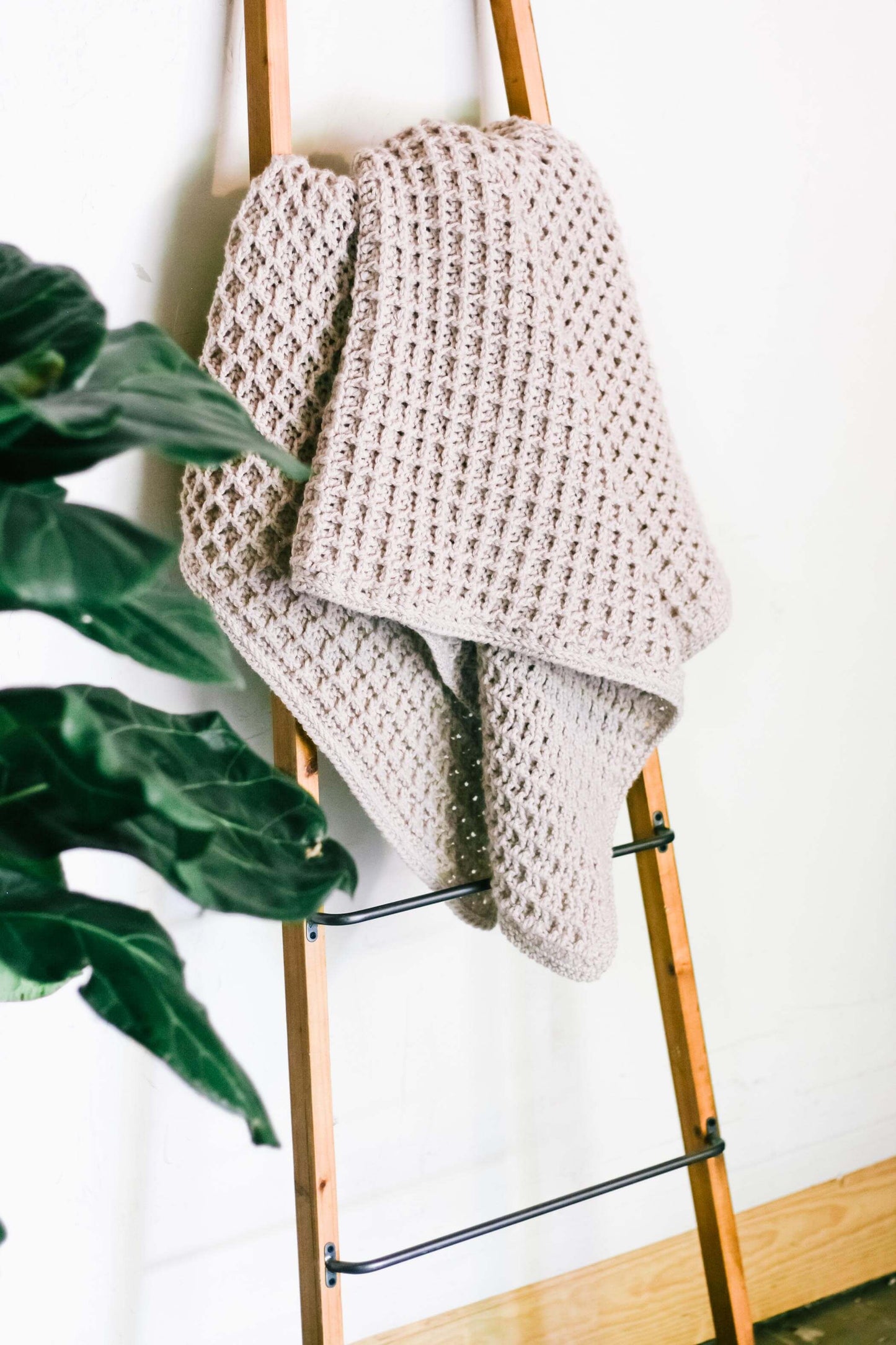 Crochet Kit - Wooly Waffles Throw