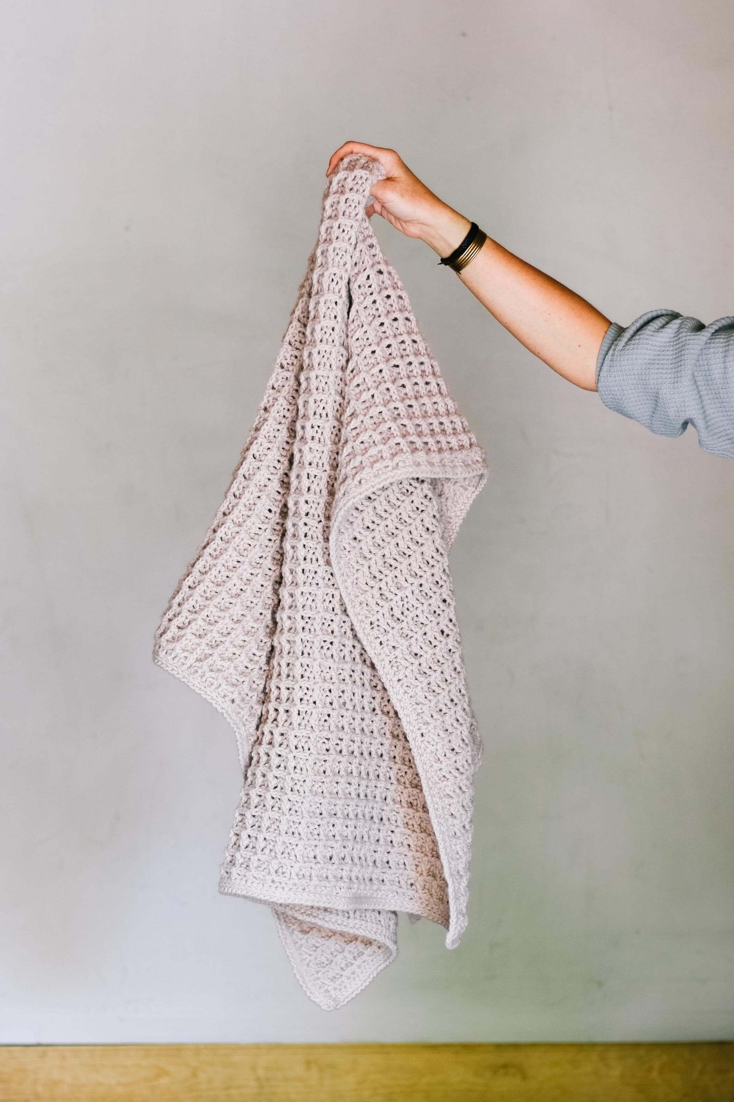 Crochet Kit - Wooly Waffles Throw