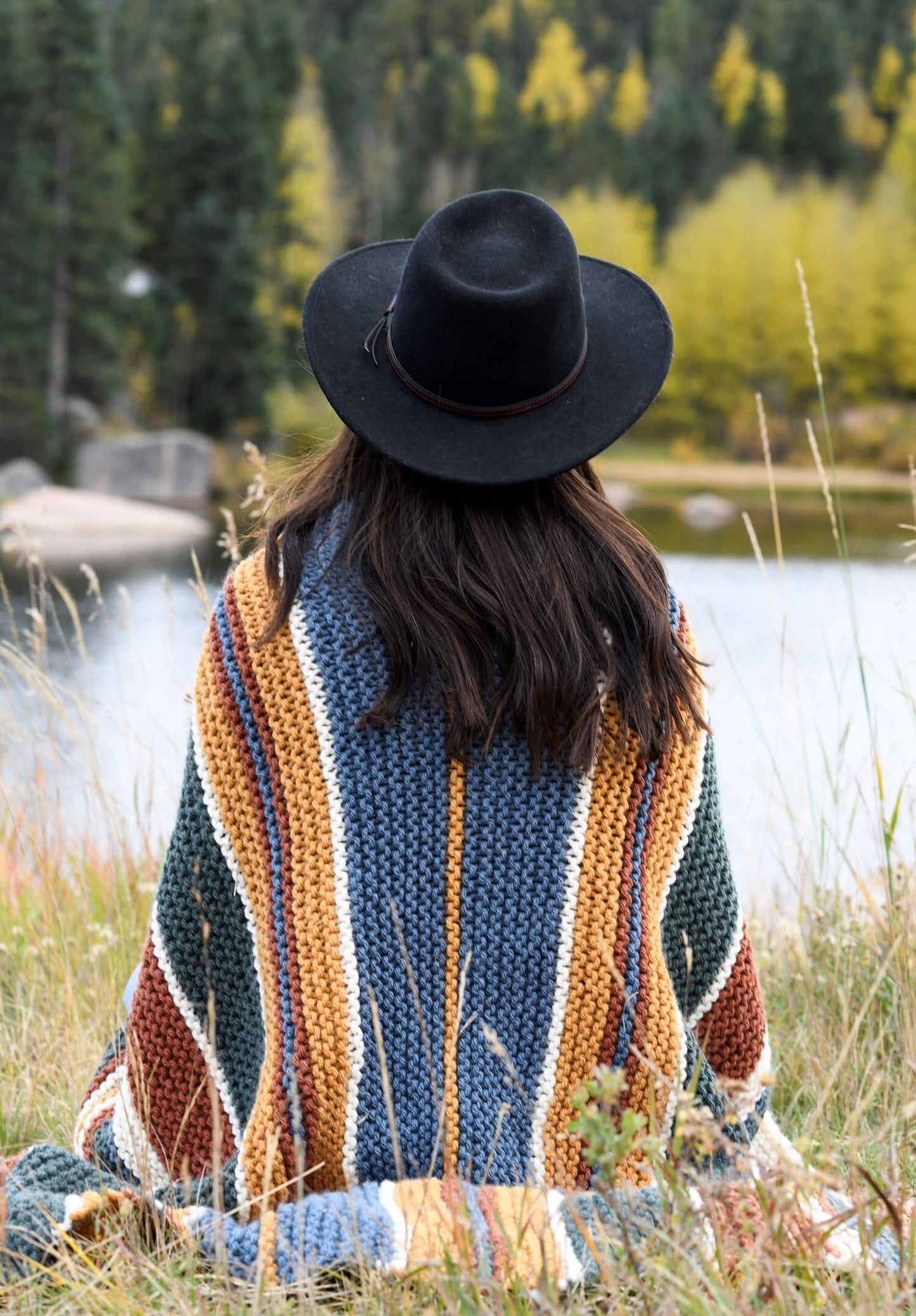 Knit Kit - Yellowstone Throw Blanket