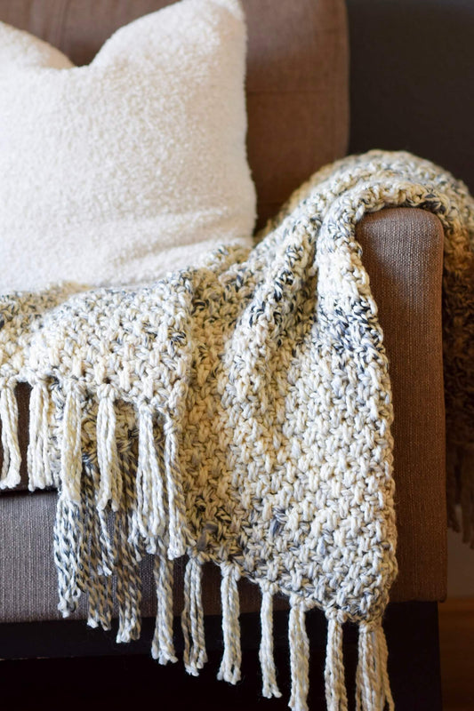 Crochet Kit - Lodge Woven Throw