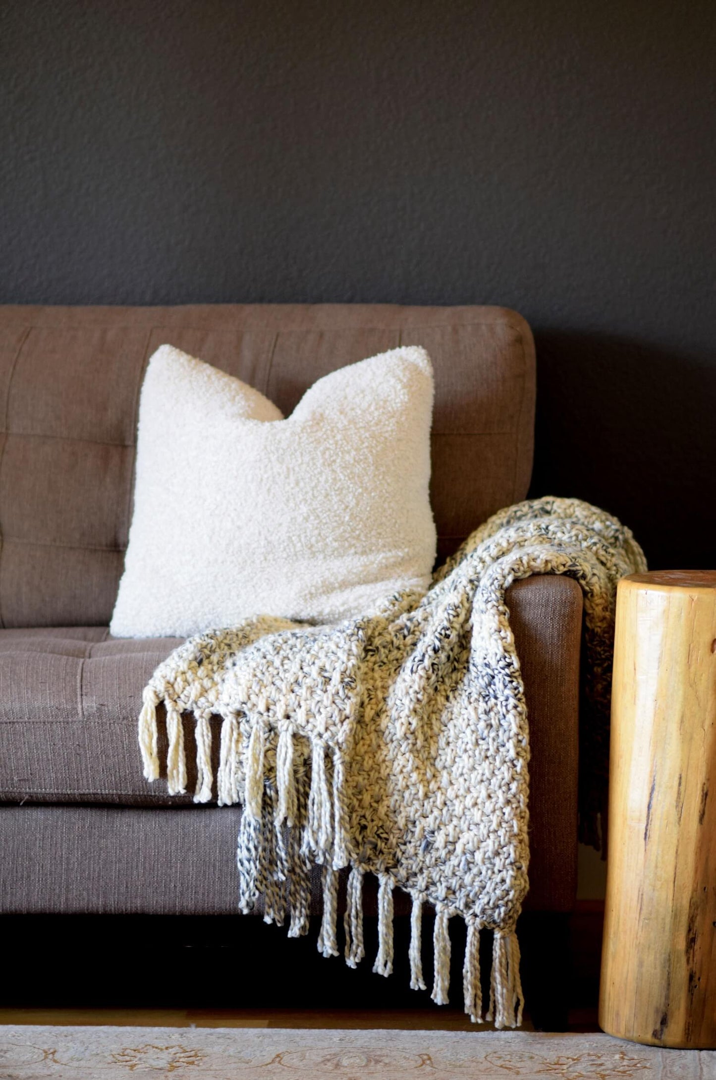 Crochet Kit - Lodge Woven Throw