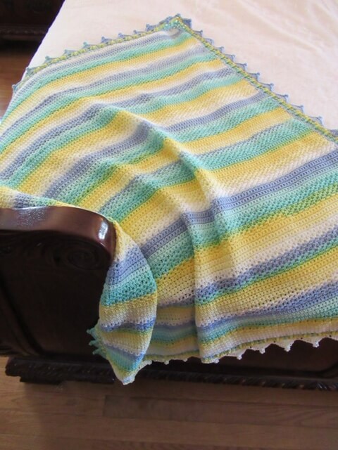 Crochet Kit - Sunny Days Baby Blanket
