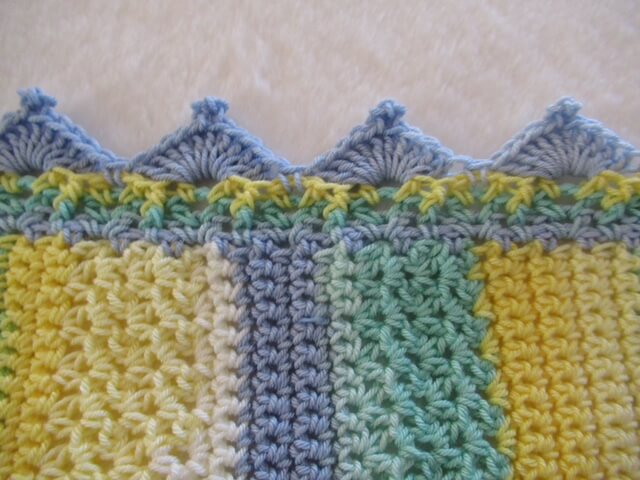 Crochet Kit - Sunny Days Baby Blanket