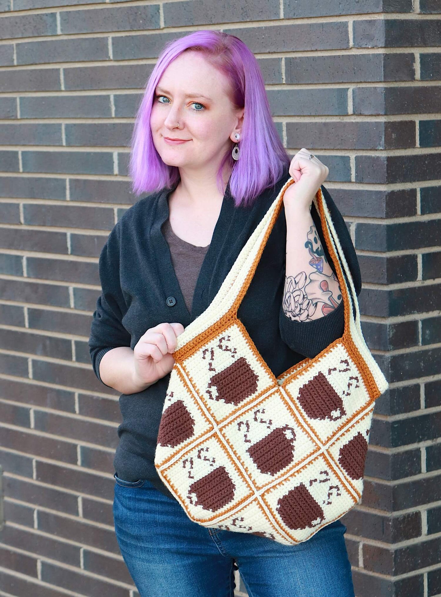 Crochet Kit - Calliope Coffee Bag