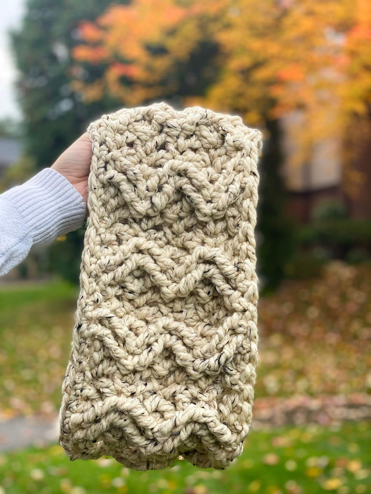 Crochet Kit - Diamond in the Rough Cowl