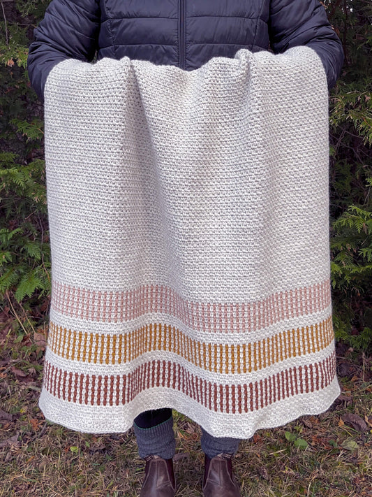 Crochet Kit - Color Crop Blanket